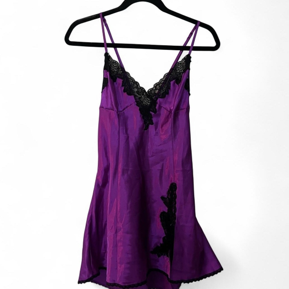 FREDRICKS OF HOLLYWOOD PURPLE SEXY LINGERIE DRESS Coachella M